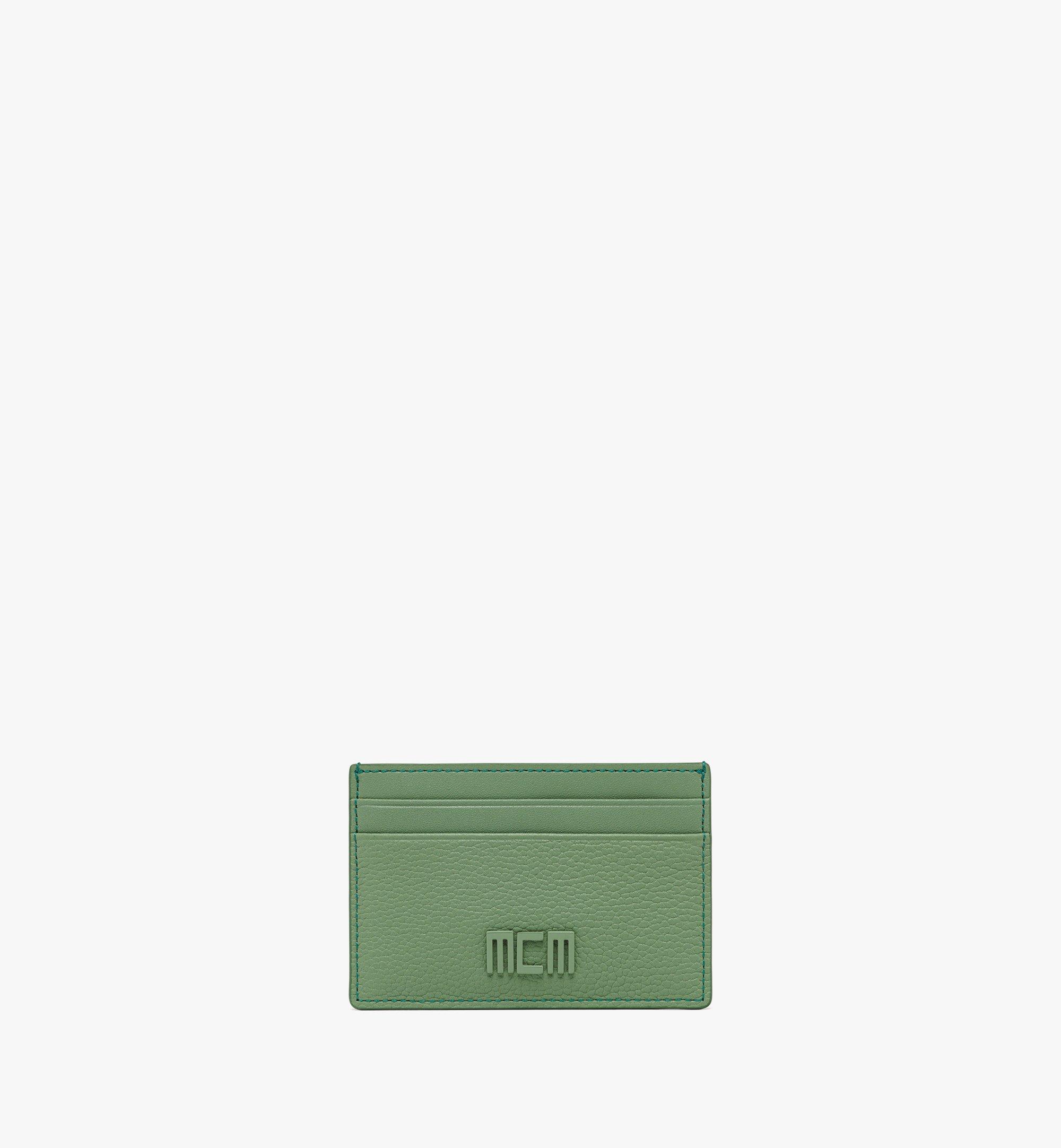 Porte-cartes MCM Tech en cuir espagnol 1